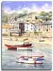 Print of Mousehole, by artist Lesley Olver